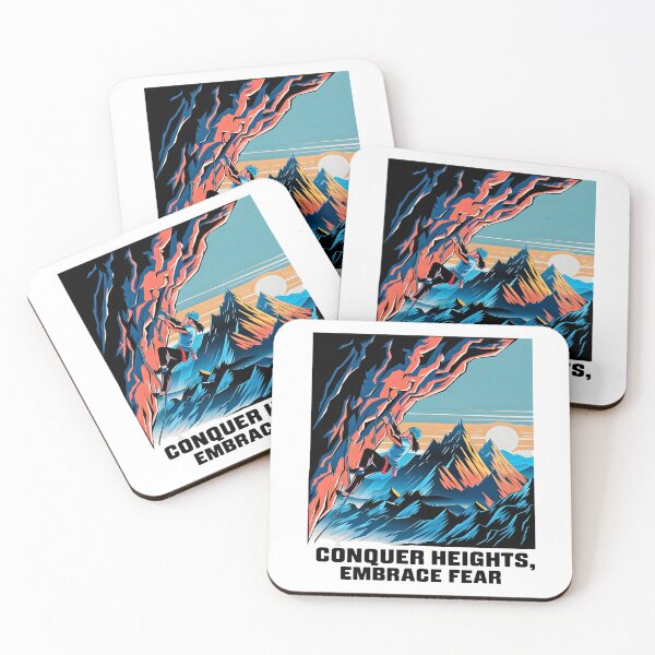 Item preview, Conquer Heights – Embrace the Mountain Fear designed and sold by Taans-Creation.