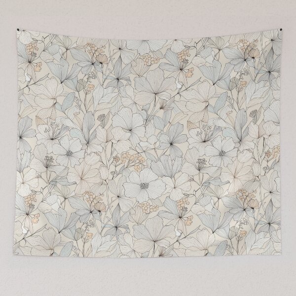 Item preview, Hand Drawn Flowers designed and sold by CoolPixels.