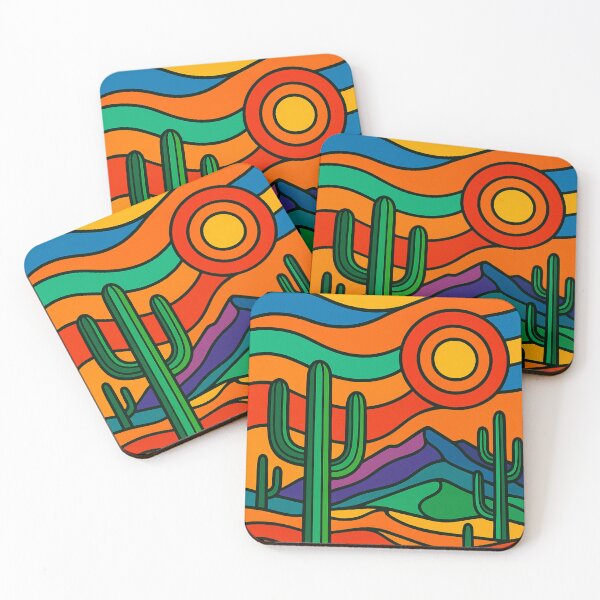Item preview, Prismatic Desert designed and sold by TheWonkyEaselCo.