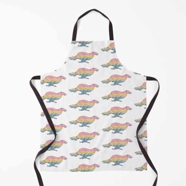Item preview, Pansexual Pride Borzoi designed and sold by Spinyflowerart.