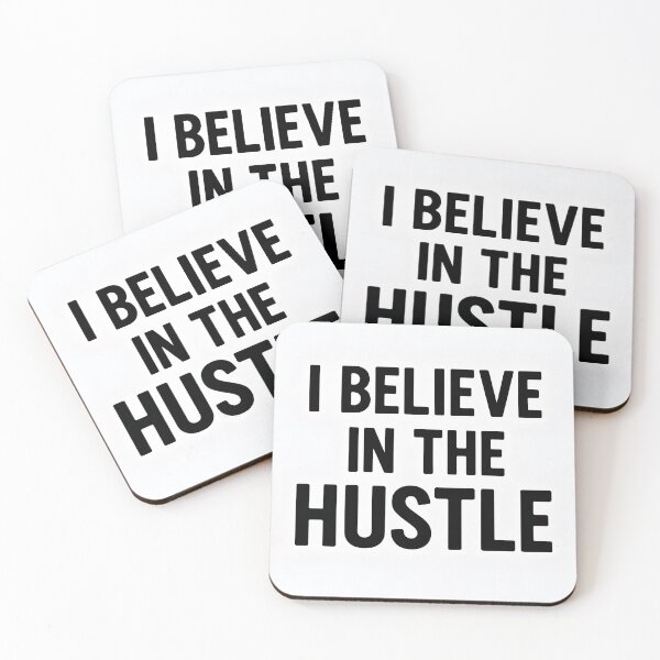 Item preview, Bold Motivational Quote for Hustlers and Entrepreneurs designed and sold by Amr Siam.
