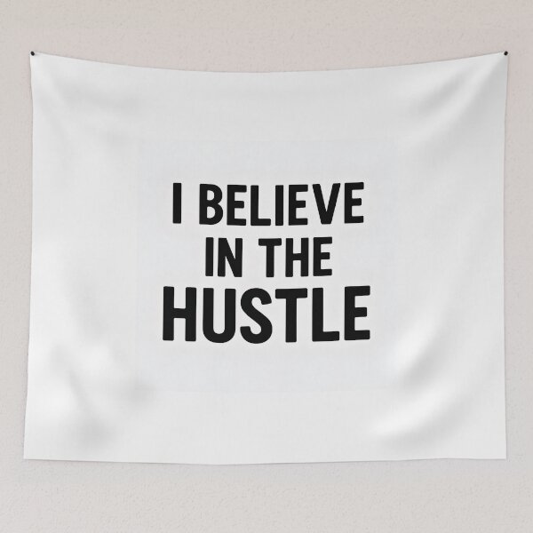Item preview, Bold Motivational Quote for Hustlers and Entrepreneurs designed and sold by Amr Siam.