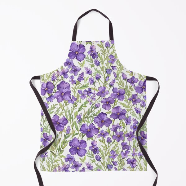 Item preview, Repeating Purple Flowers designed and sold by CoolPixels.