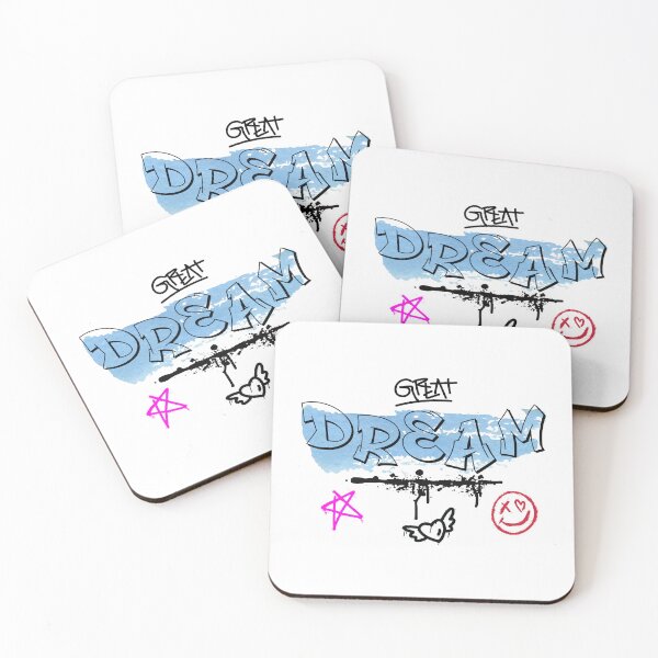 Item preview, Great Dream Graffiti Street Art Urban Grunge designed and sold by mintmono-studio.
