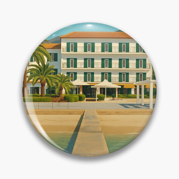 Item preview, Puerto Pollensa Vintage Travel Poster designed and sold by GG WALL ART.