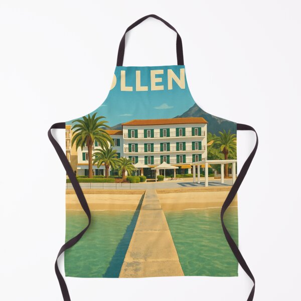 Item preview, Puerto Pollensa Vintage Travel Poster designed and sold by GG WALL ART.