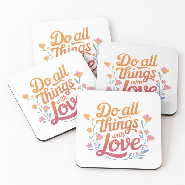 Item preview, Do all things with love designed and sold by nimmitrends.