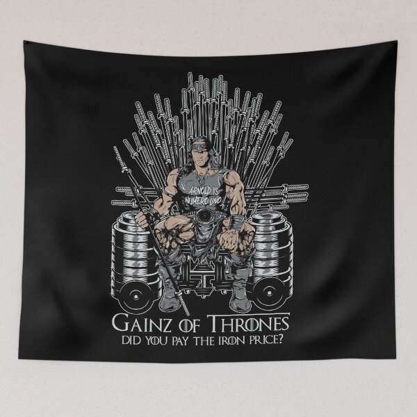 Item preview, Gainz of Thrones - Pay the Iron Price designed and sold by BigG1979.