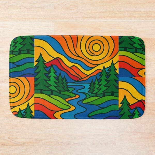 Item preview, Prismatic Forest designed and sold by TheWonkyEaselCo.