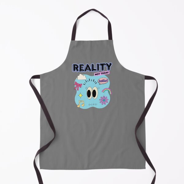 Item preview, Reality? Not Today – Quirky Cute Comic Style designed and sold by mintmono-studio.