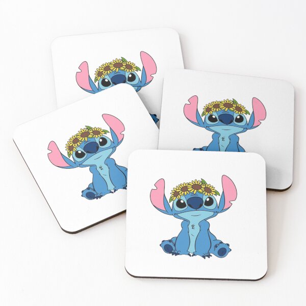 Item preview, Stitch with Flower Headband | Lilo and Stitch  designed and sold by Kiradesigns06.