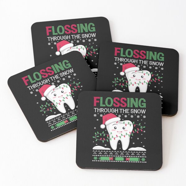 Item preview, Flossing Through The Snow  designed and sold by Buntrockstore.
