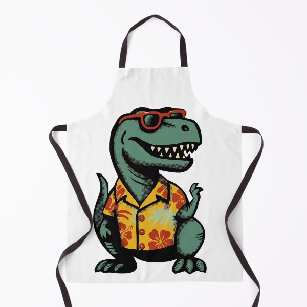 Item preview, Cool T-Rex in Hawaiian Shirt – Funny Summer Dinosaur Design designed and sold by krisevansart.