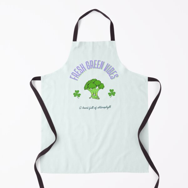 Item preview, Fresh Green Vibes Broccoli Fun Illustration designed and sold by mintmono-studio.