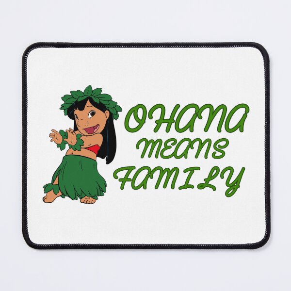 Item preview, Ohana Means Family Sticker | Lilo and Stitch designed and sold by Kiradesigns06.