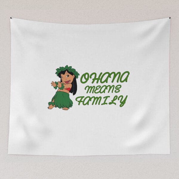 Item preview, Ohana Means Family Sticker | Lilo and Stitch  designed and sold by Kiradesigns06.