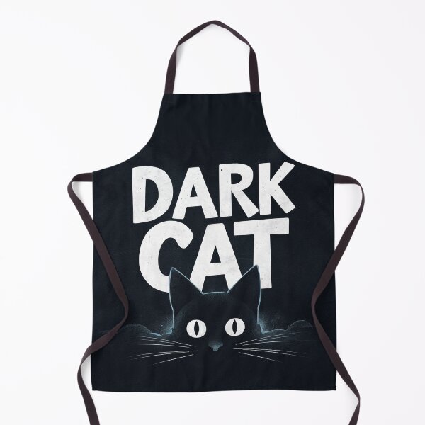 Item preview,   Mysterious Dark Cat with Glowing Eyes Artwork designed and sold by AnimalAirtistry.