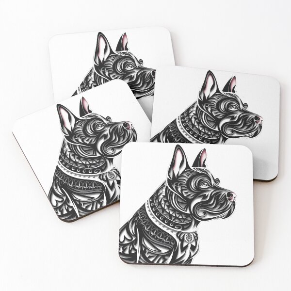 Item preview, Tribal Dog designed and sold by Interrupt Art.