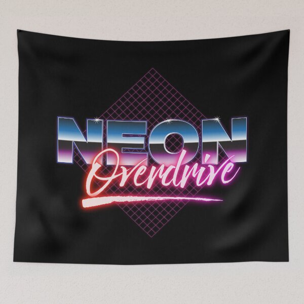 Item preview, Neon Overdrive designed and sold by Retro Type.