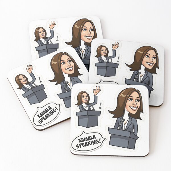 Item preview, Kamala Harris "I'm Speaking" Cartoon Sticker designed and sold by Gscode.
