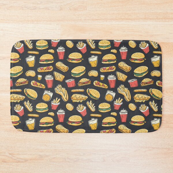 Item preview, Vintage snacks layout with bold colors — Contemporary Graphic Art designed and sold by HEADMADE-TV.
