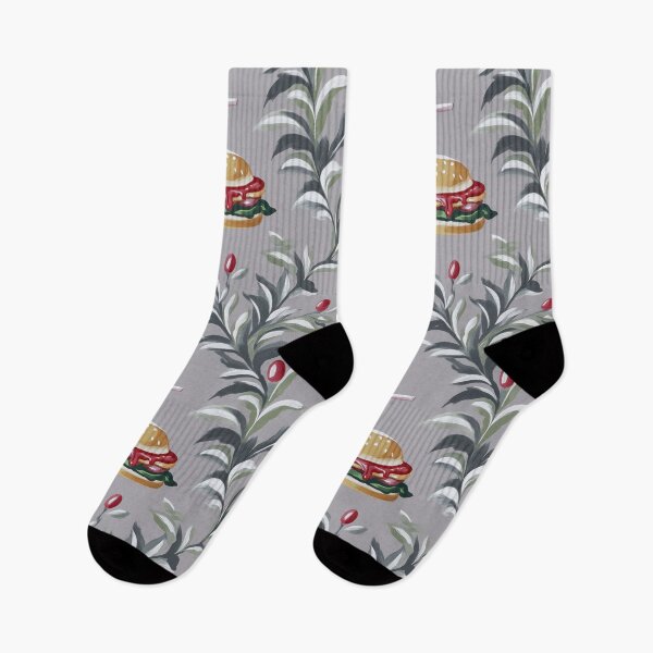 Item preview, Fractured Retro fast food doodles — Contemporary Graphic Art designed and sold by HEADMADE-TV.