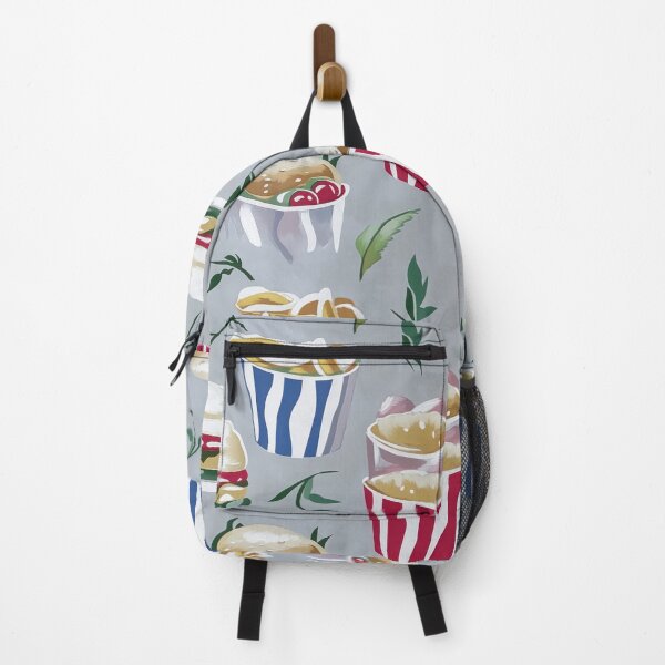 Item preview, Vintage snacks layout with bold colors — Contemporary Graphic Art Grid designed and sold by HEADMADE-TV.