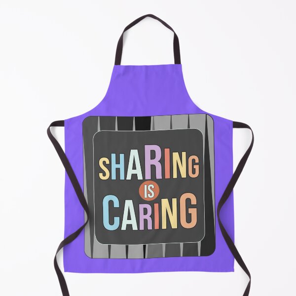 Item preview, Sharing Is Caring Quote Design – Kindness Message with Wholesome Positive Vibes Copy designed and sold by ArtsyExplorer.