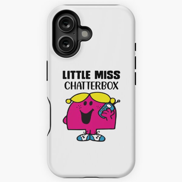 Little Miss Chatterbox iPhone Cases for Sale | Redbubble