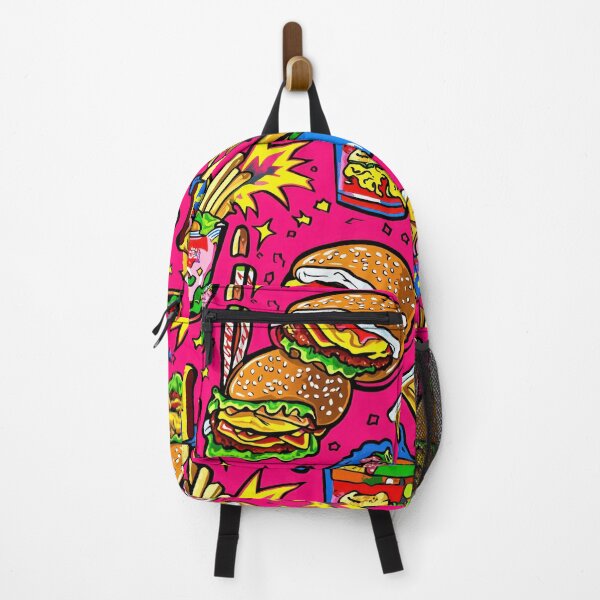 Item preview, Vintage snacks layout with bold colors — Contemporary Graphic Art Style designed and sold by HEADMADE-TV.