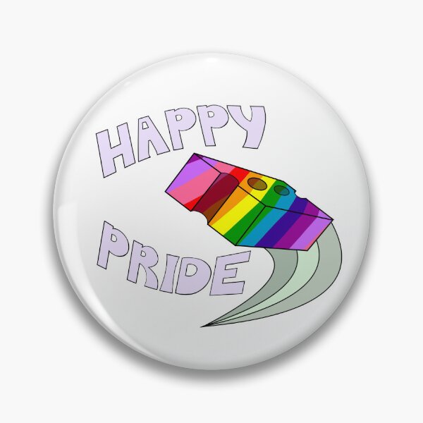 Aperçu de l'œuvre Joyeuse fierté ! (Brique arc-en-ciel) créée et vendue par PinkSeraph.