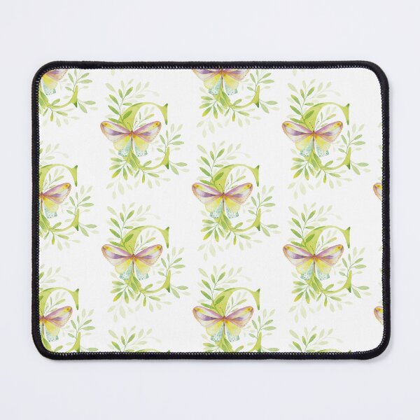 Item preview, Watercolor letter C with colorful flowers designed and sold by GinColorist.