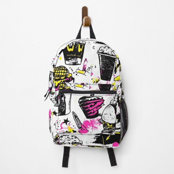 Item preview, Retro fast food doodles — Contemporary Graphic Art Overlay designed and sold by HEADMADE-TV.