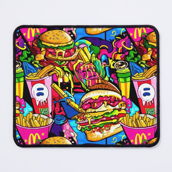 Item preview, Clean Pop-art pattern of vintage fast — Contemporary Graphic Art designed and sold by HEADMADE-TV.