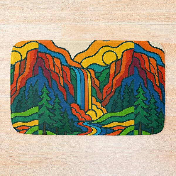 Item preview, Prismatic Waterfall designed and sold by TheWonkyEaselCo.