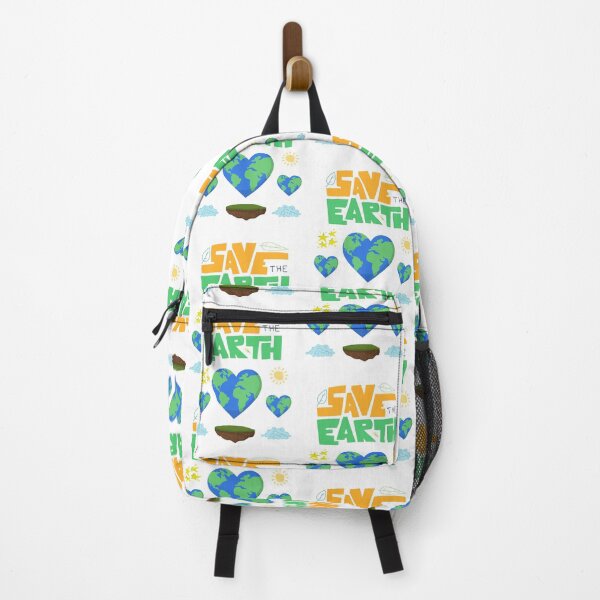 Item preview, Save the Earth Green Heart Planet Art designed and sold by mintmono-studio.