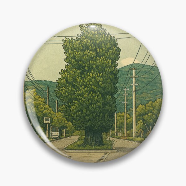Item preview, Median Tree Boulevard | Urban Oasis – Quiet Journey designed and sold by GEEEN.