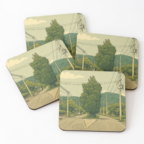 Item preview, Median Tree Boulevard | Urban Oasis – Quiet Journey designed and sold by GEEEN.