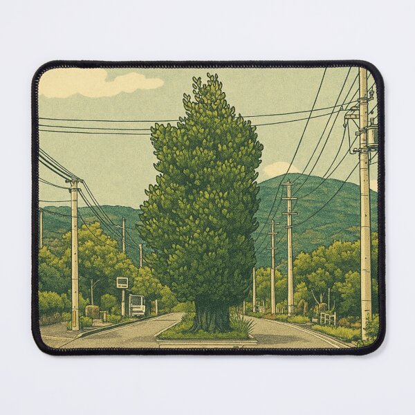 Item preview, Median Tree Boulevard | Urban Oasis – Quiet Journey designed and sold by GEEEN.