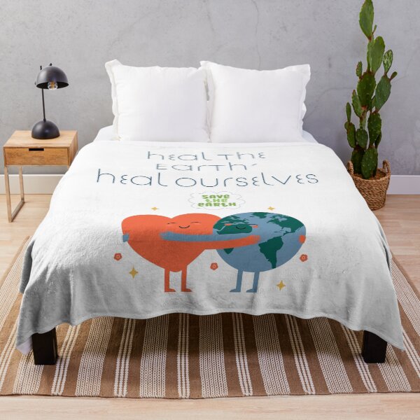 Item preview, Heal the Earth Heal Ourselves Cute Design designed and sold by mintmono-studio.