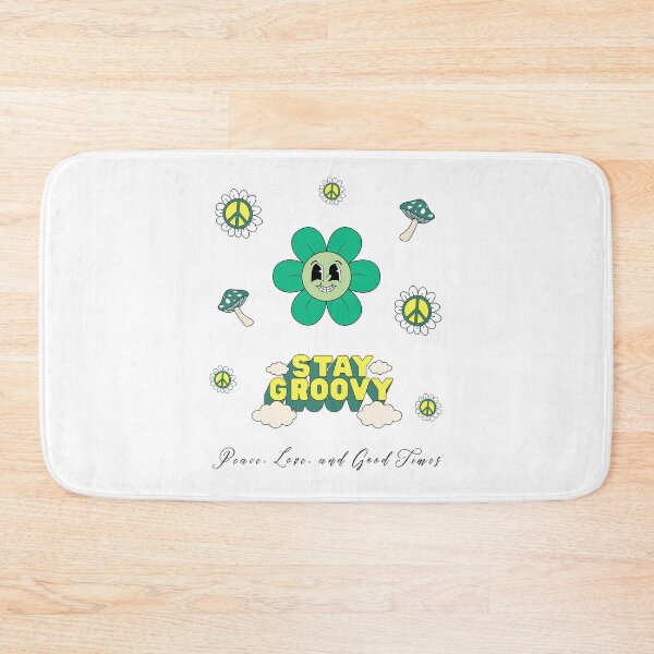 Item preview, Stay Groovy – Peace and Good Times Flower Design designed and sold by mintmono-studio.