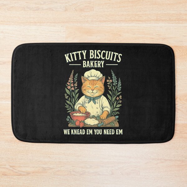 Item preview, Kitty Biscuits We Knead Em You Need Em Cat Lover Baking designed and sold by TalalosART.