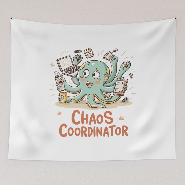 Item preview, Chaos Coordinator Octopus designed and sold by hamishby.