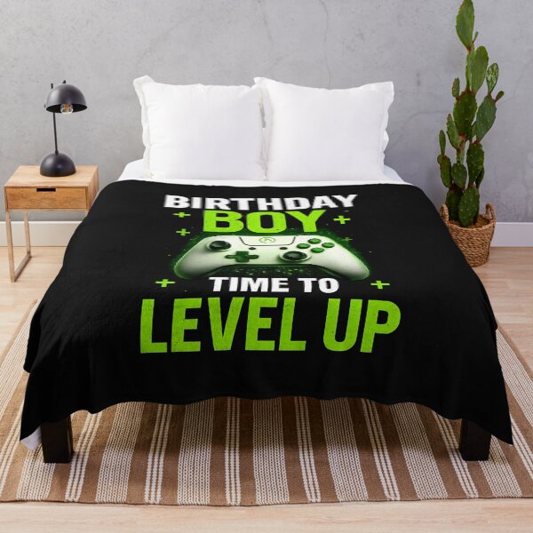 Item preview, Videojuego Level Up Birthday Boy designed and sold by TalalosART.