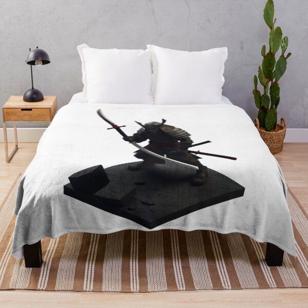 Item preview, Iron Shadow – The Lone Samurai Stands designed and sold by PeakMind.