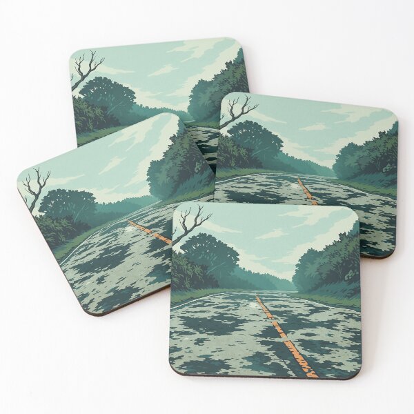 Item preview, Emerald Canopy Road | Jungle Passage – Quiet Horizons designed and sold by GEEEN.