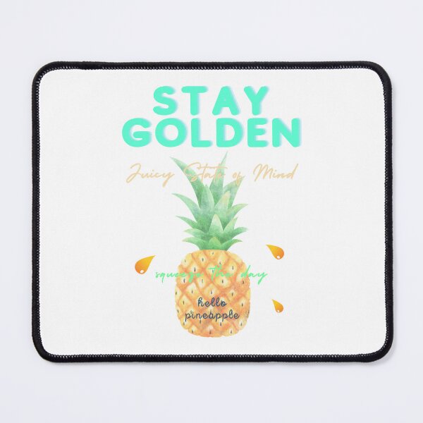 Item preview, Stay Golden – Pineapple Fruitcore Summer Vibes designed and sold by mintmono-studio.