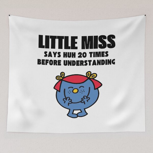 Item preview, Little Miss says Huh 20 times before understanding designed and sold by Sisanda.