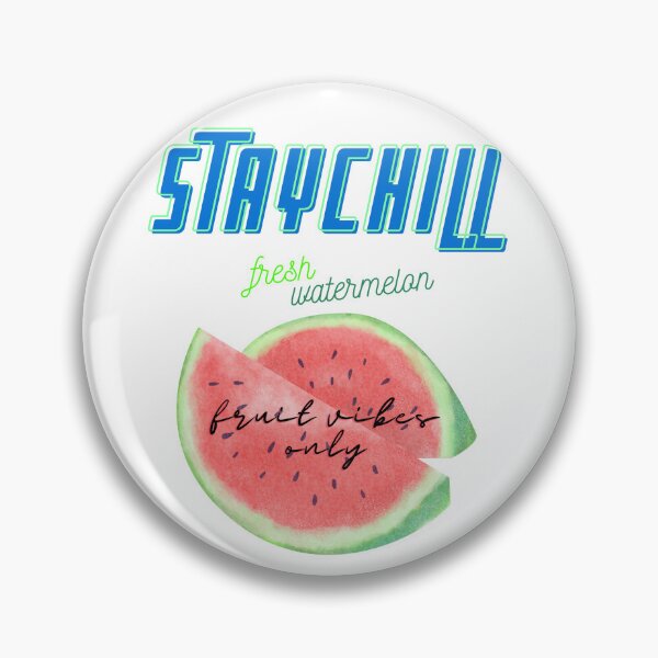 Item preview, Stay Chill – Watermelon Summer Vibes Graphic designed and sold by mintmono-studio.