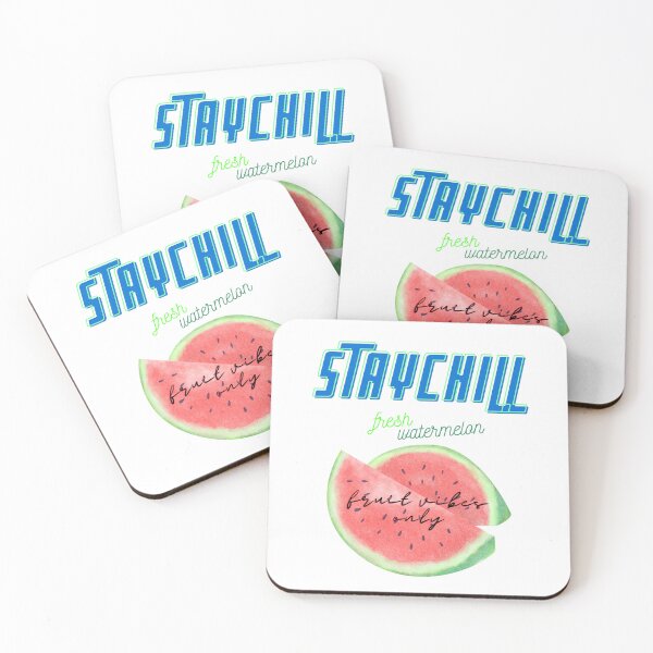 Item preview, Stay Chill – Watermelon Summer Vibes Graphic designed and sold by mintmono-studio.